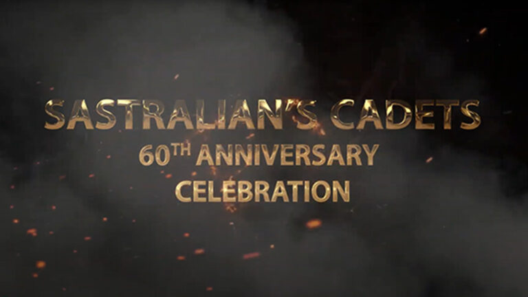 Sastralian’s Cadets 60th Anniversary